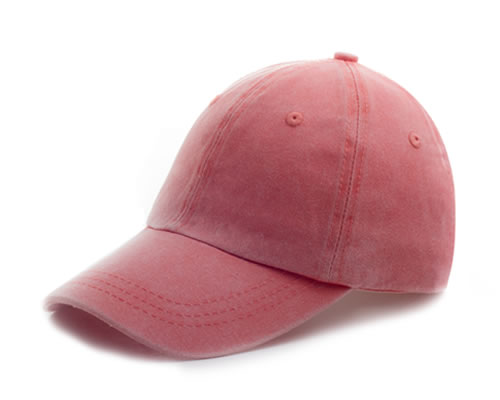 D000300, Gorra DESLAVADA GABARDINA. 6 Gajos. Ojillos bordados. Botón Forrado. Deslavada pigmentada. Ajuste velcro