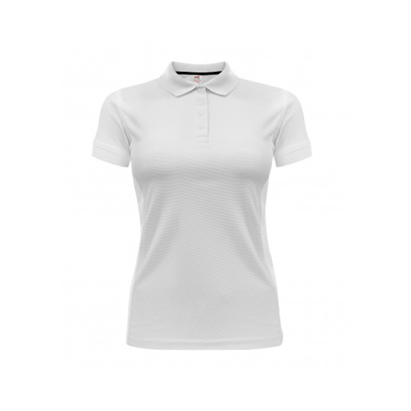 MD770, PLAYERA T. POLO WAFFLE POLI. DAMA V. BAN