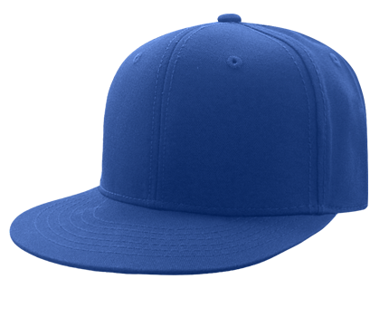 M003-VISERA PLANA, GORRA DE ALGODON, 6 GAJOS, VISERA PLANA, BROCHE DE PLASTICO