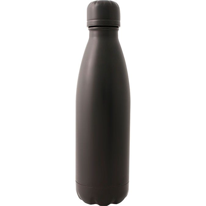 anf-sta, Anfora Stahl. Termo con forma de botella que mantendrá tu bebida fría durante 24 horas ó caliente durante 12 horas. Acabados mate y de alto brillo. Hecho de acero inoxidable con doble pared. Tapón con sellado de vacío que mantiene fresco el líquido que contenga y evita al 100% cualquier derrame. Se entrega en caja de cartón individual. Lavar antes de usar.