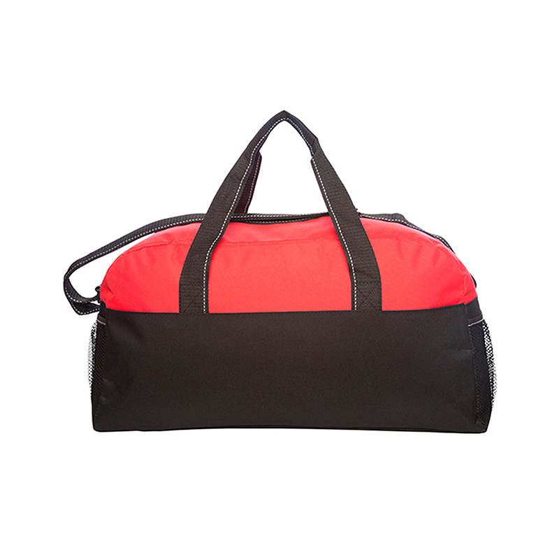 C510, Bolso Deportivo BEPT. Capacidad 23 litros aprox. Polyester 300d. Bolso con bolsillos de redes en los laterales. Dos manijas, correa y cierre principal con vivos blancos.