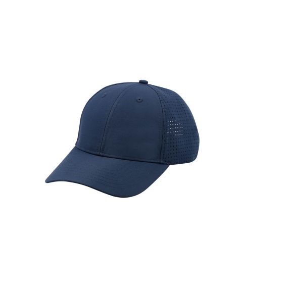 CAP 016, GORRA MATHIS. Gorra deportiva de 6 gajos, con botón superior y ojillos forrados. Ofrece comodidad y excelente transpirabilidad para sus actividades físicas o casuales, gracias a sus perforaciones estratégicamente ubicadas, que permiten una adecuada circulación del aire. Su visera rígida ofrece protección contra el sol, mientras que el broche de velcro posterior garantiza un ajuste personalizado y seguro.