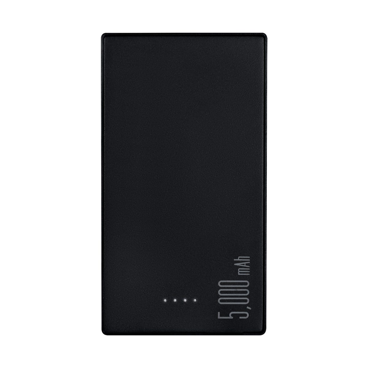 CRG 065, Power Bank TUNN. Batería auxiliar para smartphone, capacidad 5,000 mAh. Diseño ultra delgado. Contiene 1 puerto de entrada/salida tipo C para carga de la batería y de dispositivos y 1 puerto de salida USB para carga de dispositivos. Incluye display indicador de carga, cable con conector tipo C y caja individual.