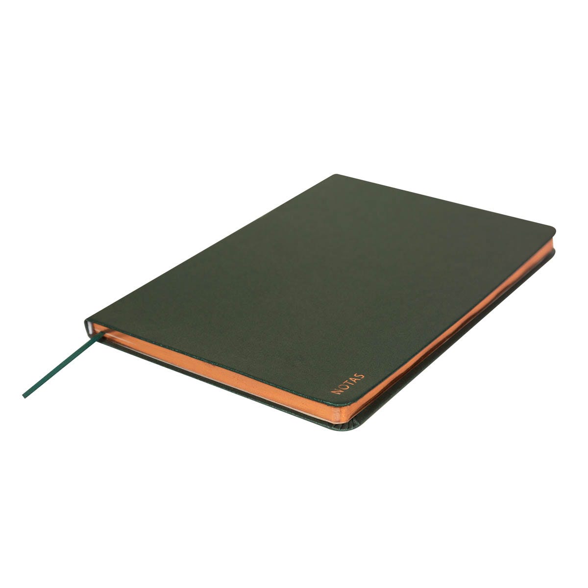 HL 9051, Libreta ANDIKA. Libreta con 80 hojas a rayas. Canto en colo rose gold. Pasta de cartón con destellos metalizados. Por su elegante diseño, esta libreta no solo es funcional, sino también un accesorio con estilo. La pasta añade un toque glamuroso, mientras que el canto le otorga un acabado único. Incluye listón separador de hojas.