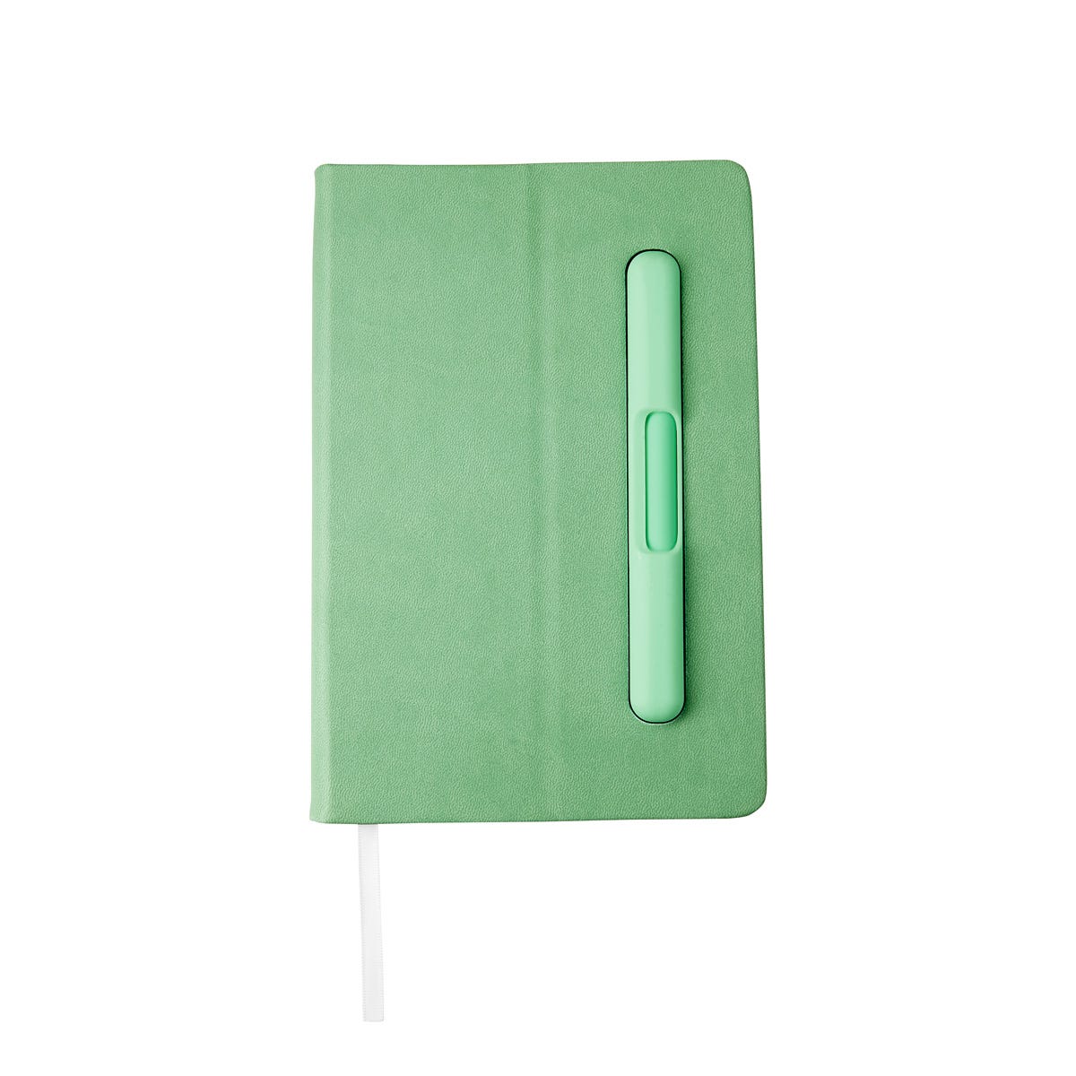 HL 9064, Libreta LYRIKA. Libreta con 96 hojas a raya. Pasta plegable que funciona como base para smartphone. Cubierta rígida de curpiel que incluye un bolígrafo desmontable y listón separador de hojas. Con este práctivo set, estarás siempre listo para capturar tus ideas en cualquier momento.