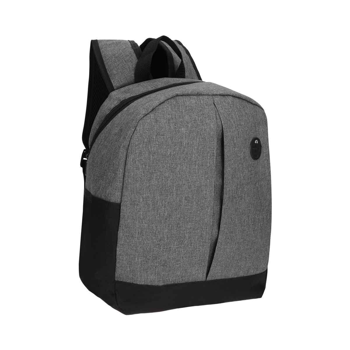 SIN 148, MOCHILA KEIT. Mochila con bolsa principal con cirre y compartimento interior. Incluye aditamento especial para audífonos. Tirantes ajustables y asa de agarre superior.