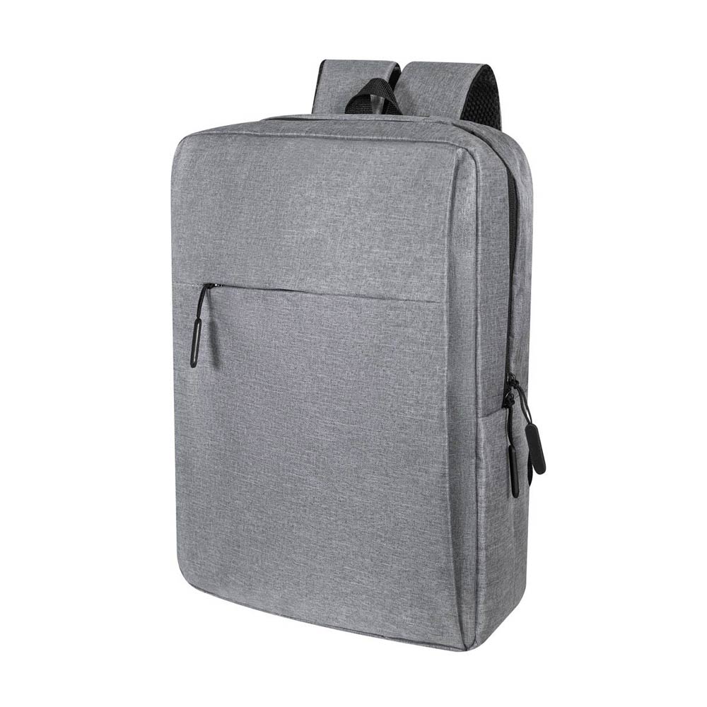 SIN 538, Mochila NOOYI. Mochila estilo casual. Bolsa principal con cierre, incluye compartimiento para laptop de hasta 15 pulgadas y bolsillos organizadores para mantener tus objetos pequeños en orden y con fácil acceso. Su diseño agrega un bolsillo frontal con cierre vertical, ideal para llevar libretas pequeñas o accesorios indispensables. Además, cuenta con otro bolsillo frontal con cierre. En la parte posterior, incluye banda para colocar en trolley.