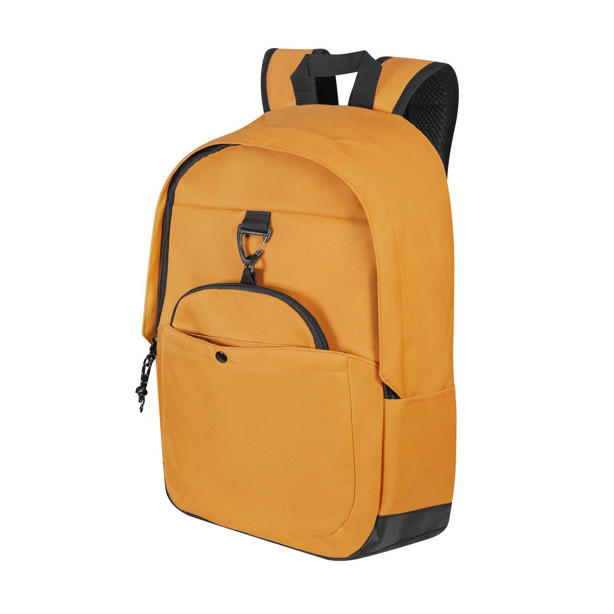 SIN 541, Mochila DOKU. Mochila escolar. Incluye bolsa de viaje desmontable. Su compartimento principal cuenta con un separador especial para laptop de hasta 15 pulgadas. Al frente incluye un bolsillo medio de botón, este bolsillo te permite llevar objetos pequeños o incluso guardar la bolsita de viaje. Agrega a sus costados bolsillos laterales para llevar una botella de agua o algún paraguas. La base de la mochila esta fabricada con material curpiel que la hace resistente y agrega un toque de diseño. La parte de atrás incluye cojín ergonómico para más comodidad. Su accesorio adicional incluye compartimento principal con cierre y bolsillo frontal de velcro; además agrega un bolsillo posterior para guardar el asa y llevarla junto con la mochila, o si lo prefie