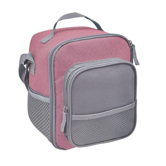 SIN 998, HIELERA TAKABUR. Hielera con interior plastificado impermeable. Bolsa principal con cierre, bolsa frontal con cierre y malla. Asa superior y asa para hombro ajustable.