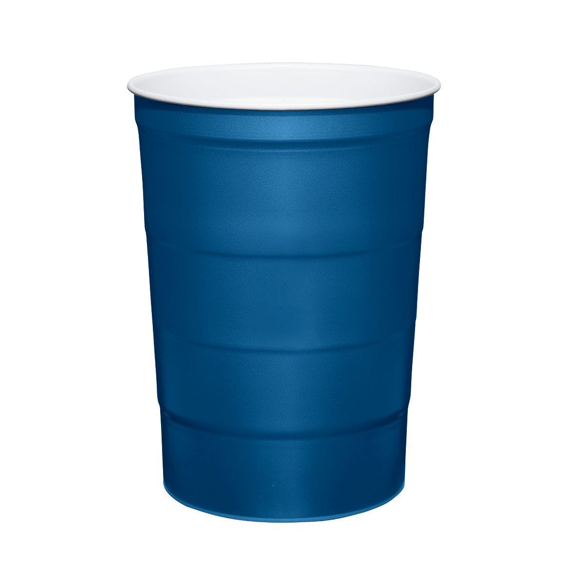 TMPS 141, Vaso promocional CHILL. Vaso de una pared. Acero inoxidable reciclado 35%.