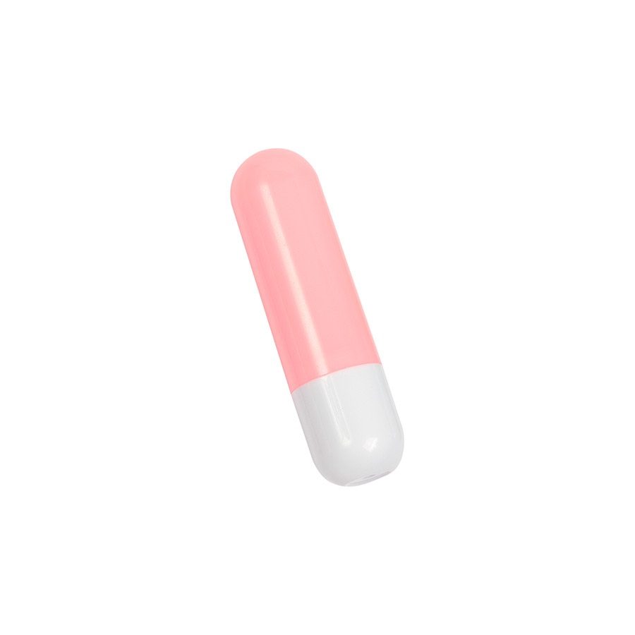 BE-030, Bálsamo labial de 6.5 gramos, en contenedor de plástico ABS con tapa translucida, esencia de rosas. Incluye caja de cartón individual.