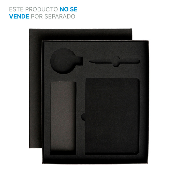 KT-001, Caja para armar tu kit personalizado, fabricada en cartón rígido con tapa separada, forros de papel liso y banco suajado a medida de foamy. Este producto solo esta disponible a la venta en la personalización del kit.