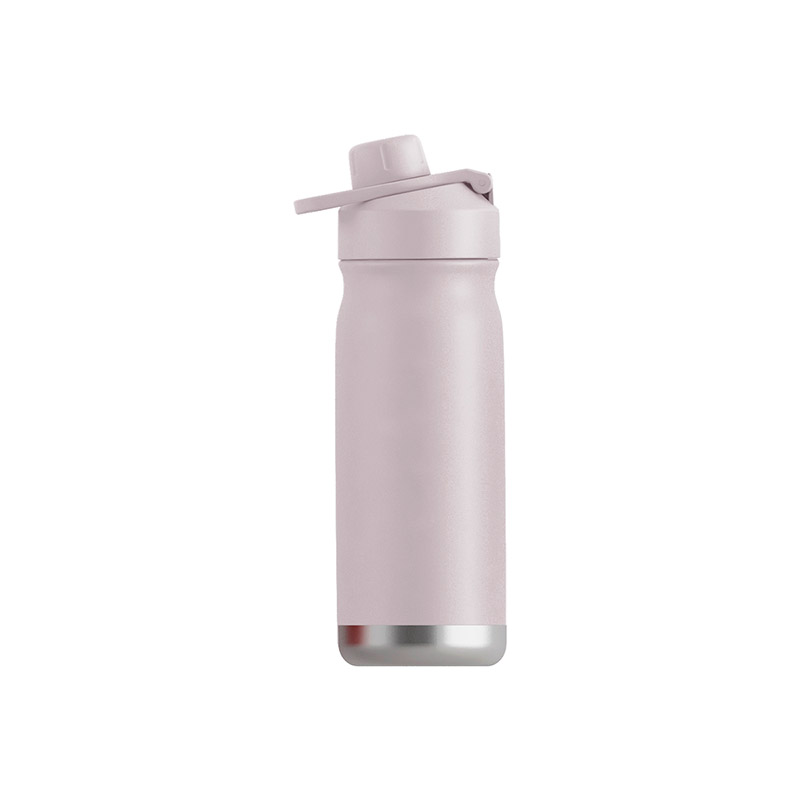 TE-102, BOTELLA DEPORTIVA FABRICADA EN ACERO INOXIDABLE DE DOBLE PARED. CAPACIDAD 550ML, COLOR GRIS