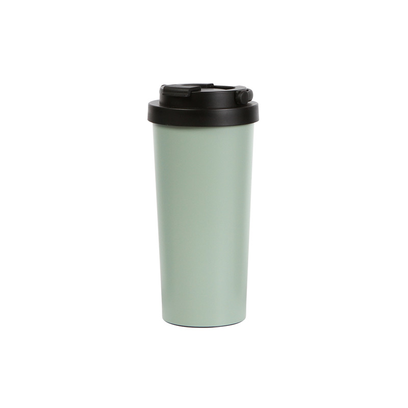 TE-190, Termo fabricado acero inoxidable de 304 , con tecnología anti derrapante. Este vaso está equipado con un chupón en la parte inferior diseñado para prevenir caídas y derrames accidentales otorgándole una mayor estabilidad. Con capacidad de 480 ml, permite mantener tus bebidas frías o calientes por un largo tiempo.