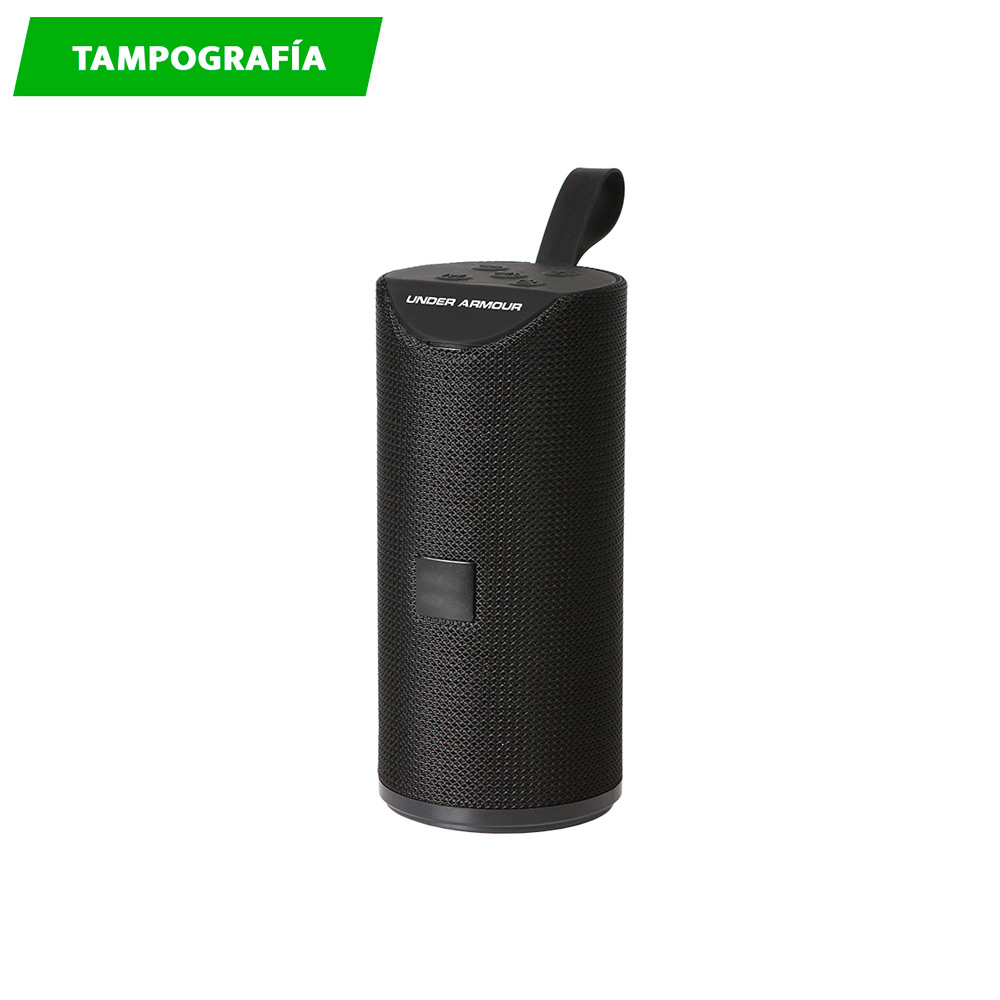 TH-136, BOCINA PORTATIL RECARGABLE MEDIANTE CABLE USB, CON FUNCION BLUETOOTH, COLOR NEGRO