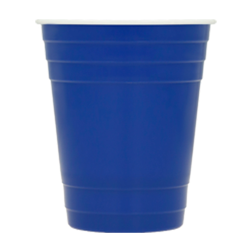 T-167, Vaso de plástico rígido para bebidas frías.