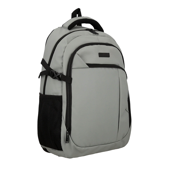 BL 220, ALTAI. Mochila de 1 compartimento principal con porta laptop, 1 compartimento secundario con organizador, 2 bolsas frontales con cierre, 2 bolsas laterales, respaldo acolchado, tirantes con broche, carry on y asa superior.