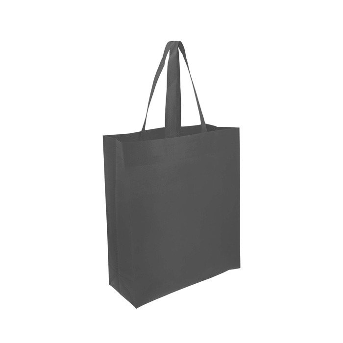 BL-092, Bolsa ecológica termosellada, con base de 33 cm, altura de 41 cm, asa de 45 cm y fuelle de 18 cm.