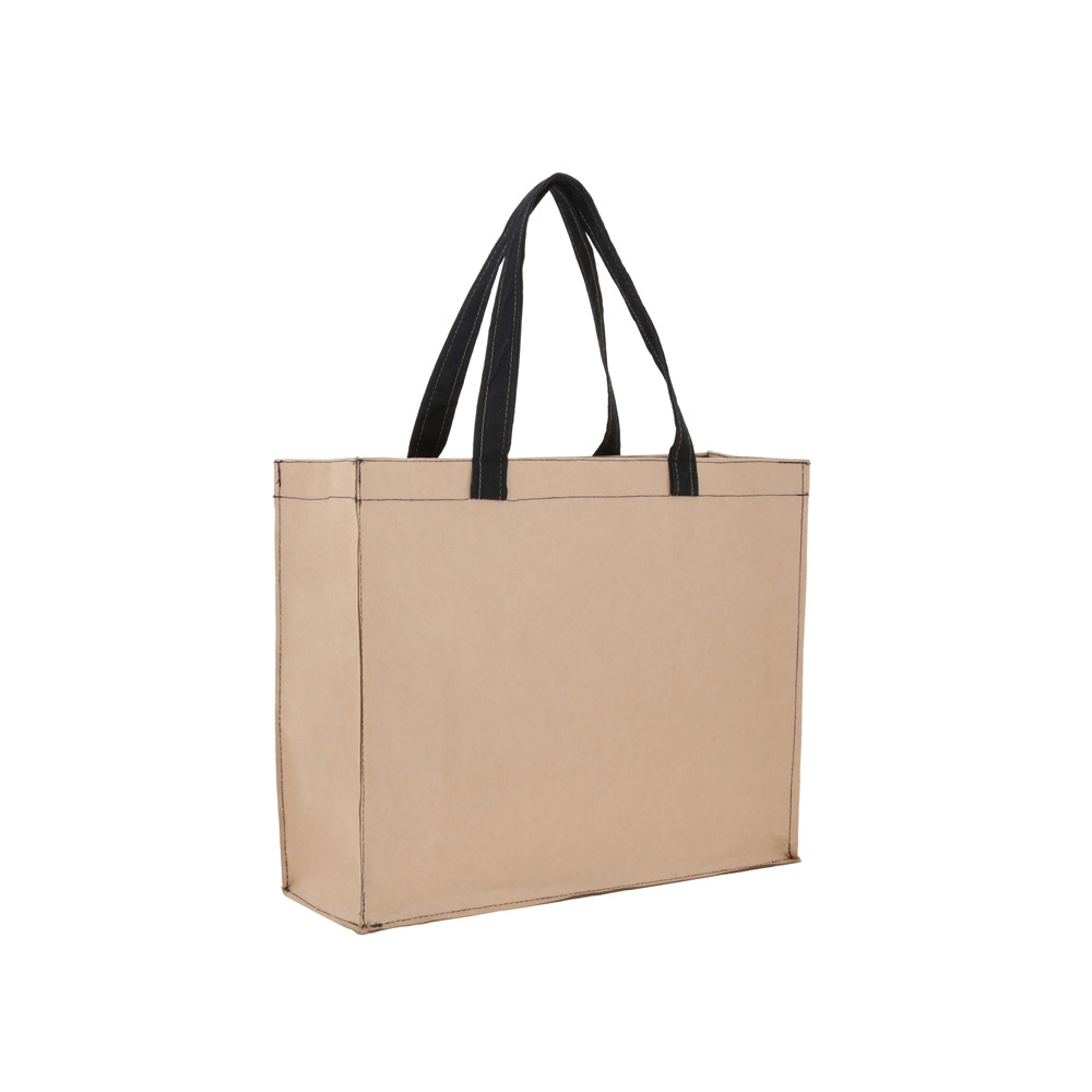 BL-179, Bolsa ecológica de cartón cosida y asa de non woven.