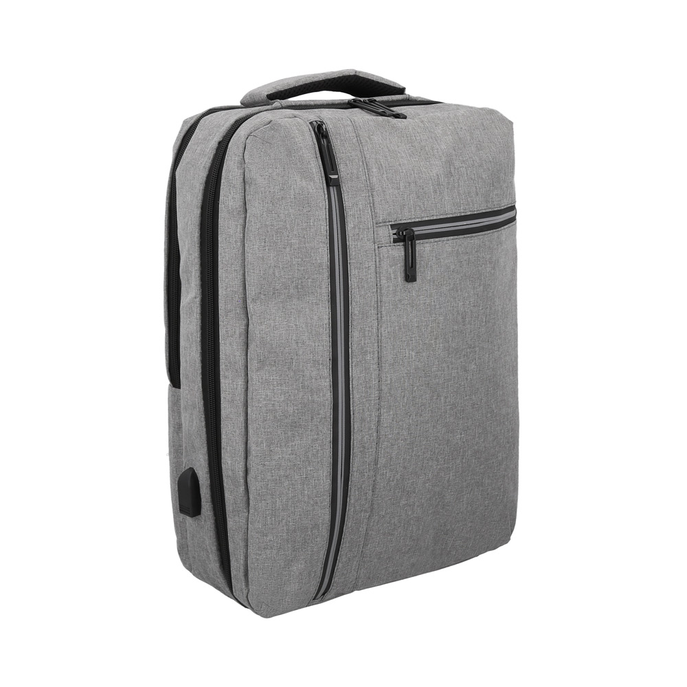 BL-166, Mochila funcional con compartimento de seguridad, porta laptop de 17