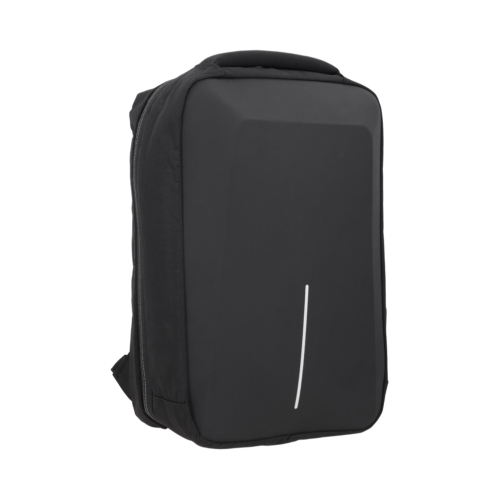 BL-182, Mochila de carcasa dura con abertura 360, incluye porta laptop de 15