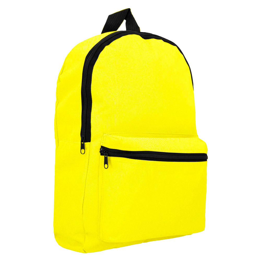 BL-041, Mochila tipo back pack con bolsa principal, bolsa frontal de cierre, asa superior y correas ajustables