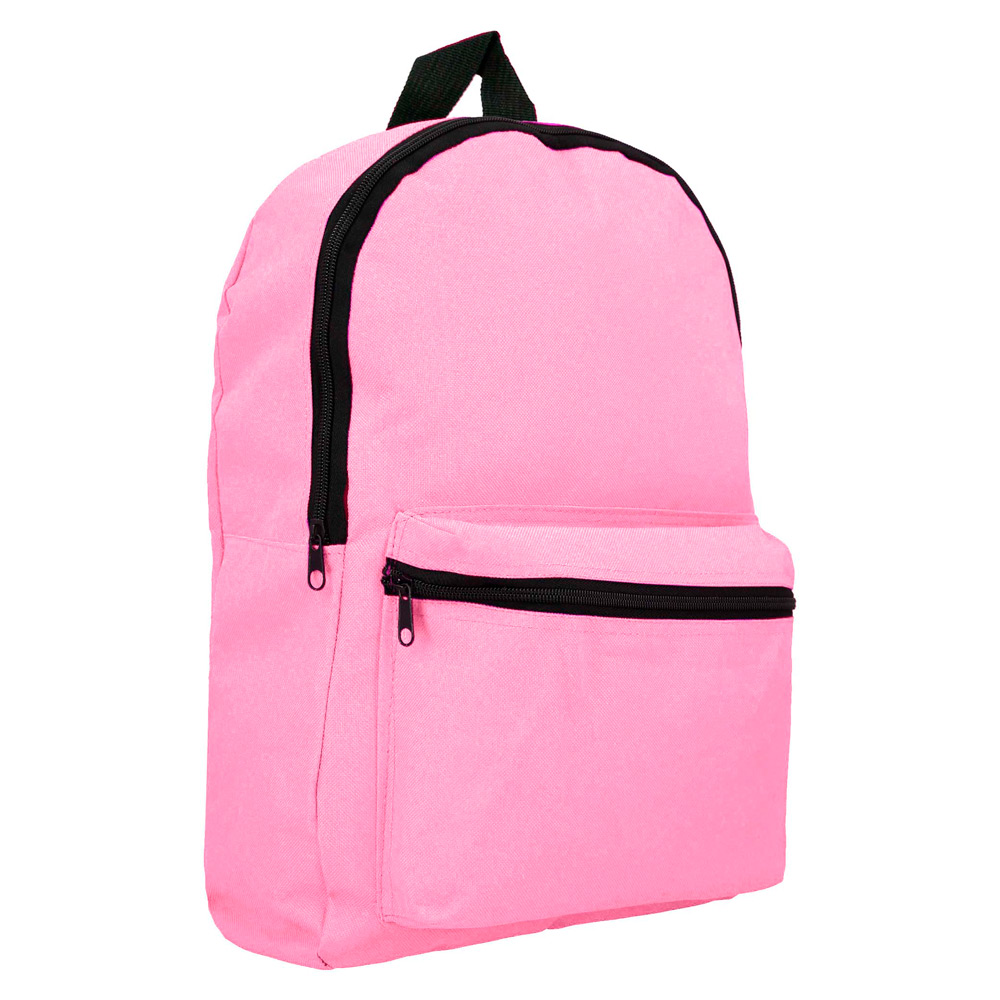 BL-041, Mochila tipo back pack con bolsa principal, bolsa frontal de cierre, asa superior y correas ajustables