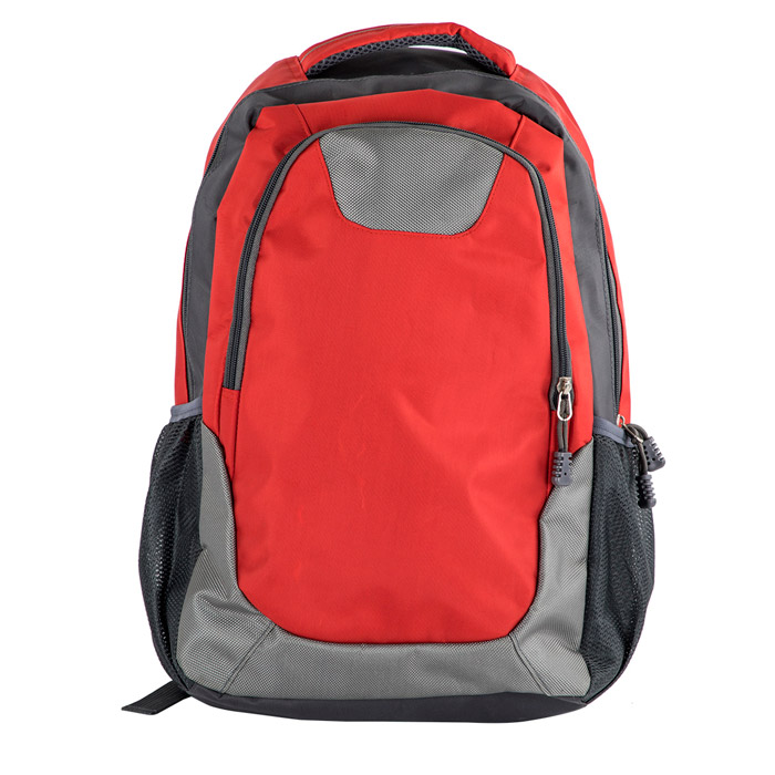 BL-021, MOCHILA LAPEN. Mochila de 2 compartimentos con espacio para laptop max. de 16 pulgadas, 2 bolsillos laterales de red y compartimento central con cierre y divisor interno. Respaldo y tirantes acojinados.