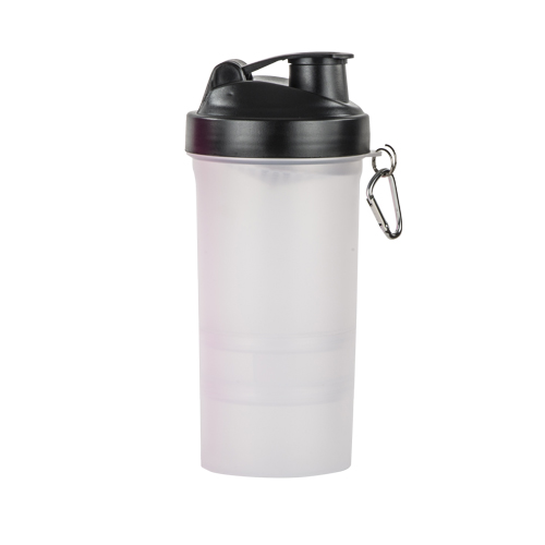 t-18, CILINDRO DE PLÁSTICO CON COMPARTIMENTOS, ARNÉS, RESORTE DE ACERO Y COLADOR. IDEAL PARA GIMNASIO CON CAP. 500 ML.