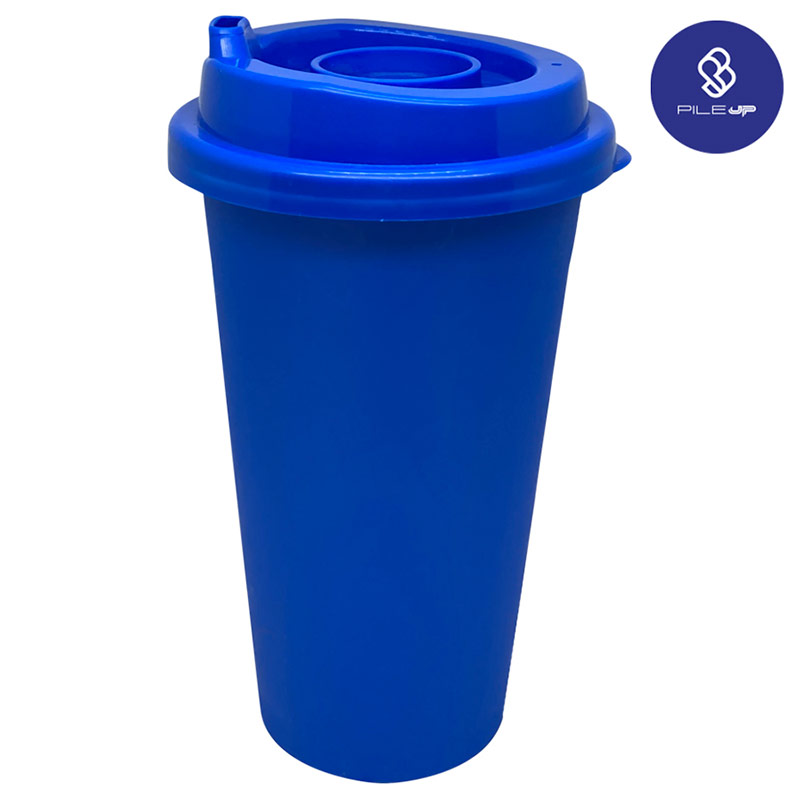 60200, VASO CAFETERO PILE UP. Vaso de plástico reutilizable apilable Pile Up. Capacidad 475 ml/16 oz. BPA Free. VENTA POR CAJA. CONSULTA EXISTENCIAS CON TU EJECUTIVO DE VENTAS.