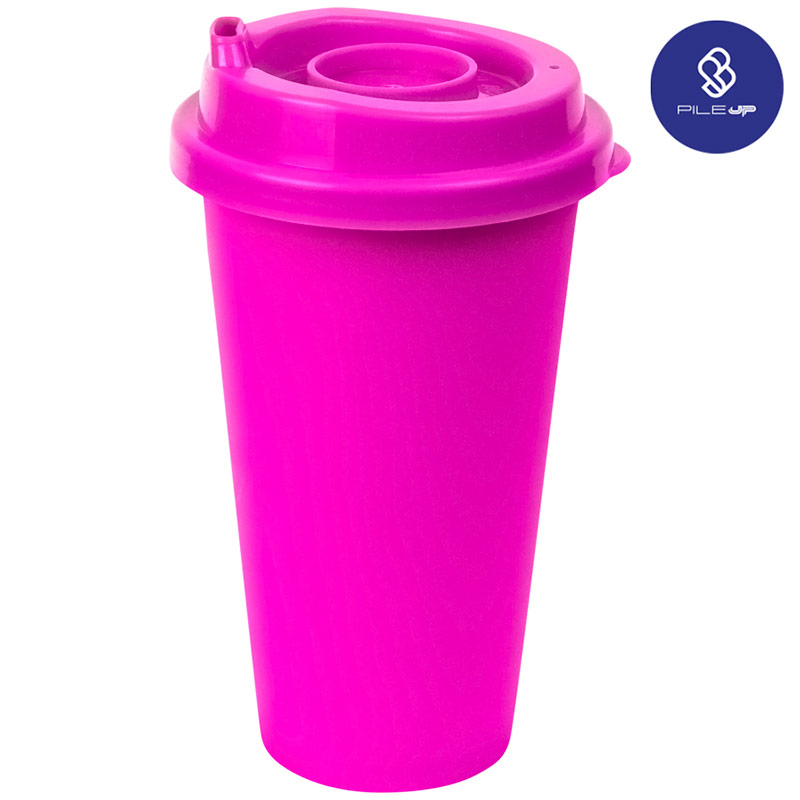 60200, VASO CAFETERO PILE UP. Vaso de plástico reutilizable apilable Pile Up. Capacidad 475 ml/16 oz. BPA Free. VENTA POR CAJA. CONSULTA EXISTENCIAS CON TU EJECUTIVO DE VENTAS.