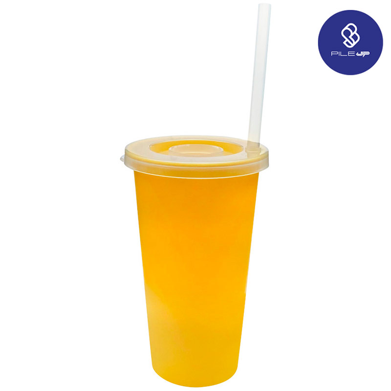 60210, VASO ICE PILE UP . Vaso de plástico reutilizable apilable con popote, ideal para bebidas frías Pile Up. Capacidad 475 ml/16 oz. BPA Free. VENTA POR CAJA. CONSULTA EXISTENCIAS CON TU EJECUTIVO DE VENTAS.