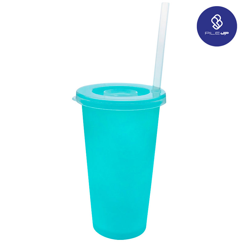 60210, VASO ICE PILE UP . Vaso de plástico reutilizable apilable con popote, ideal para bebidas frías Pile Up. Capacidad 475 ml/16 oz. BPA Free. VENTA POR CAJA. CONSULTA EXISTENCIAS CON TU EJECUTIVO DE VENTAS.