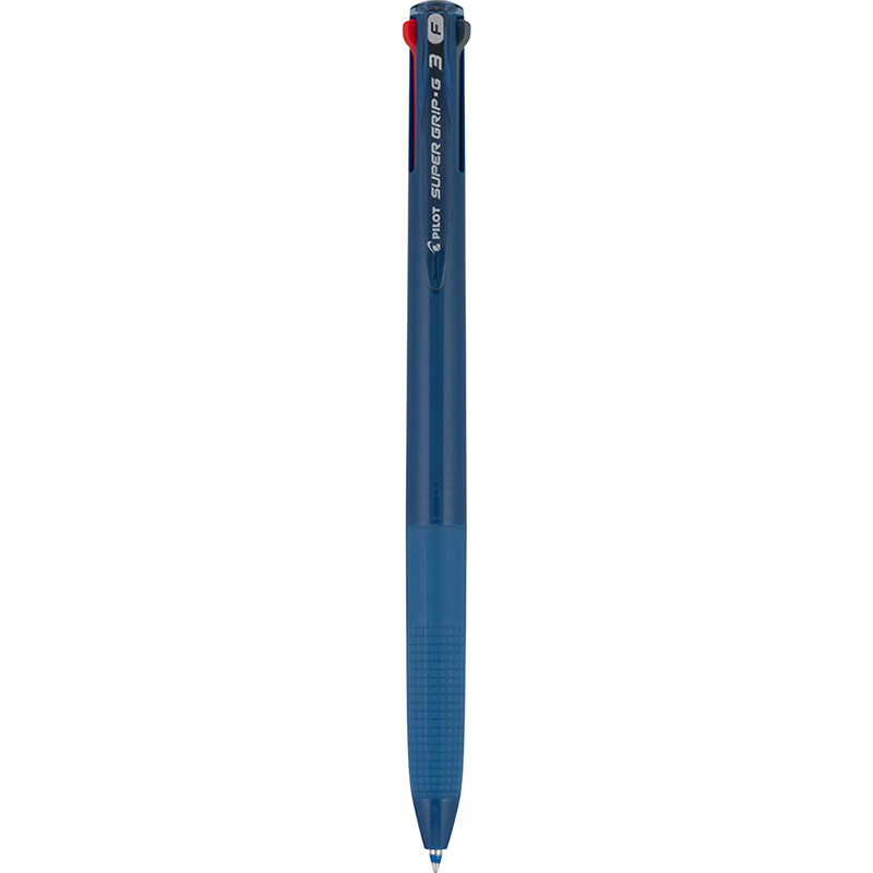 BOL2003, PILOT SUPER GRIP G3. Bolígrafo de plástico retrátil Multi Tinta Super Grip G3. Tinta negra, azul y roja. CONSULTA EXISTENCIAS CON TU EJECUTIVO DE VENTAS.