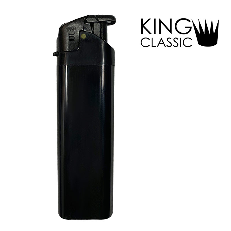 LD05B2540, ENCENDEDOR DESECHABLE KING BLANCO. Encendedor de plástico desechable King con sistema de encendido tipo electrónico. VENTA POR CAJA. CONSULTA EXISTENCIAS CON TU EJECUTIVO DE VENTAS.